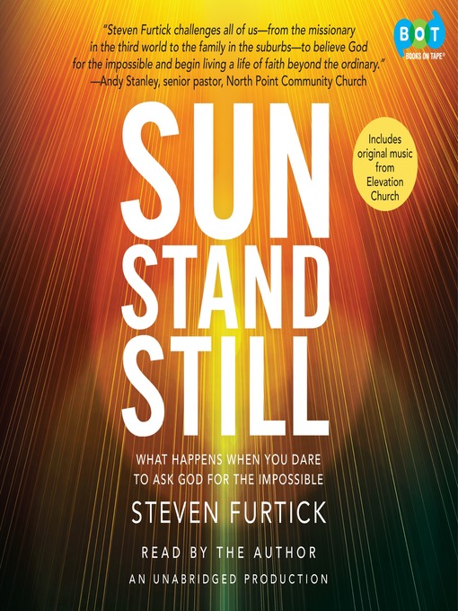 Title details for Sun Stand Still by Steven Furtick - Wait list